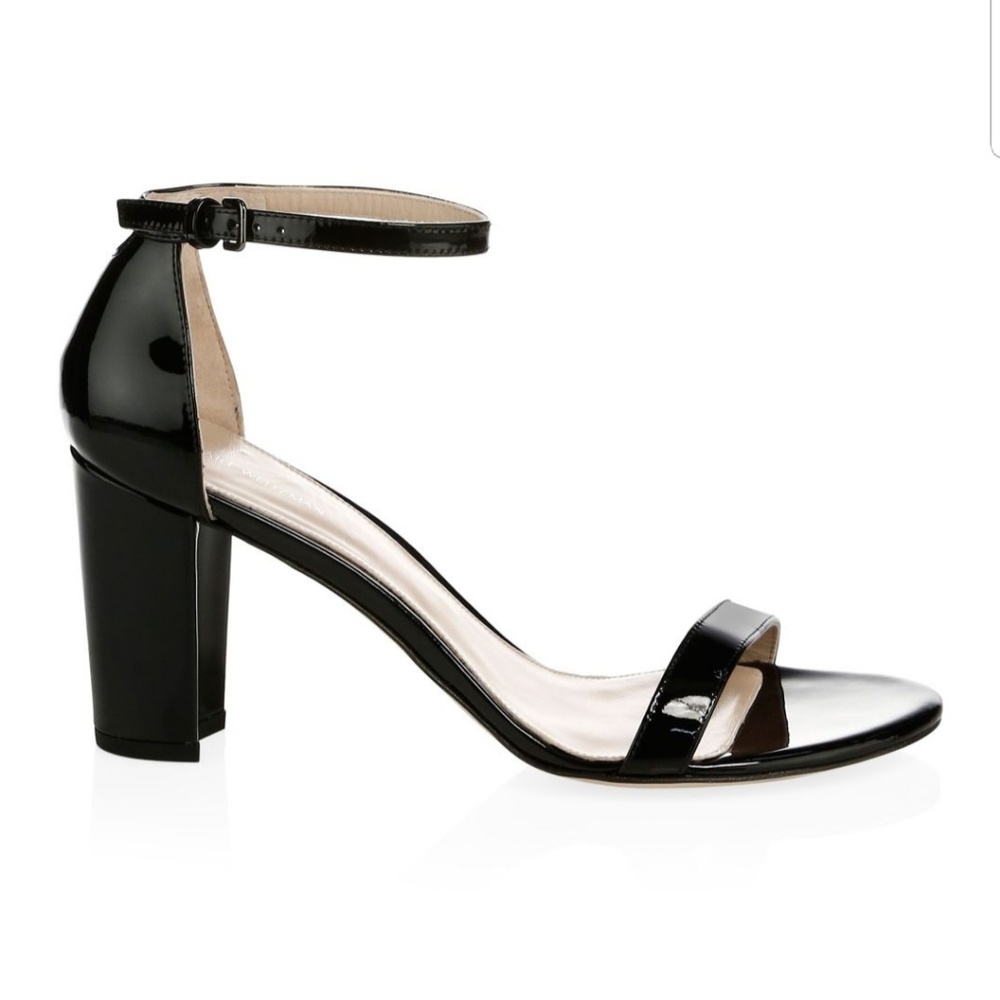 Stuart Weitzman Nearlynude Block Heel Sandal